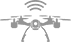 Stealth Bird 4K Drone design icon